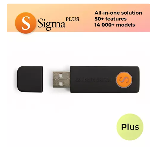 西格玛plus版本 Sigma Plus - New ，升级包适用于西格玛key/box